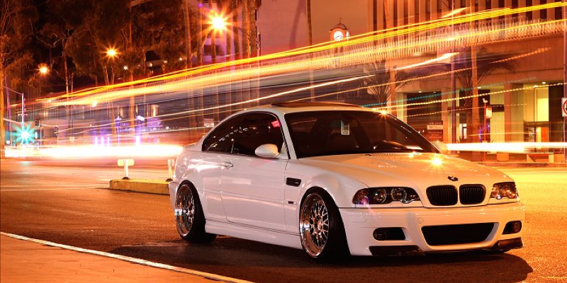 DLEDMV BMW M3 E46 Snow White 01