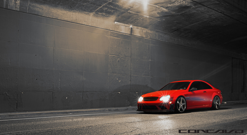 Mercedes CLK 63 AMG Black Series en concave... Ca va saigner ! 1