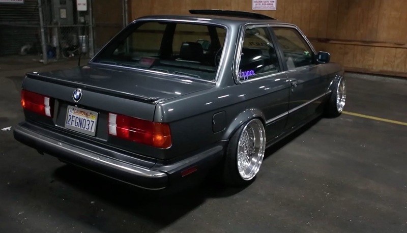 DLEDMV BMW E30 V8 LS1 BBS & airride 01