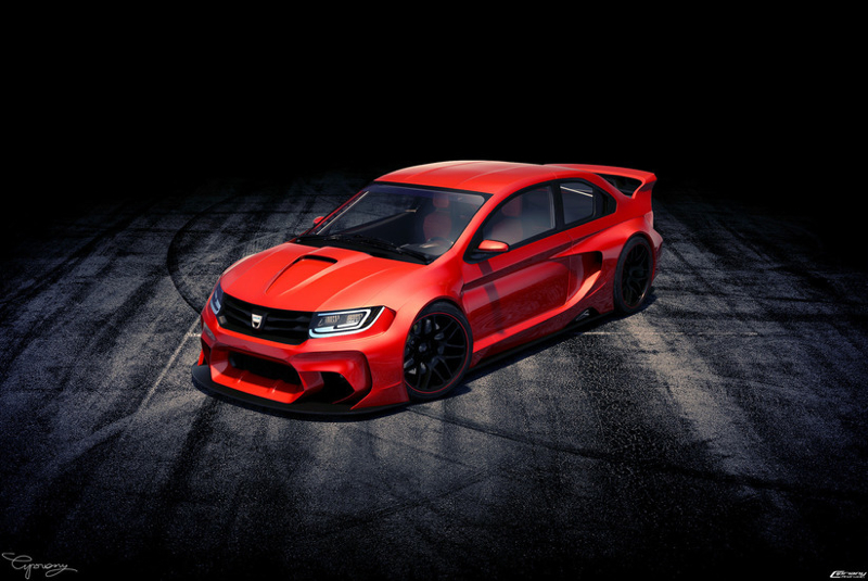 DLEDMV Dacia Sandero Coupe concept001