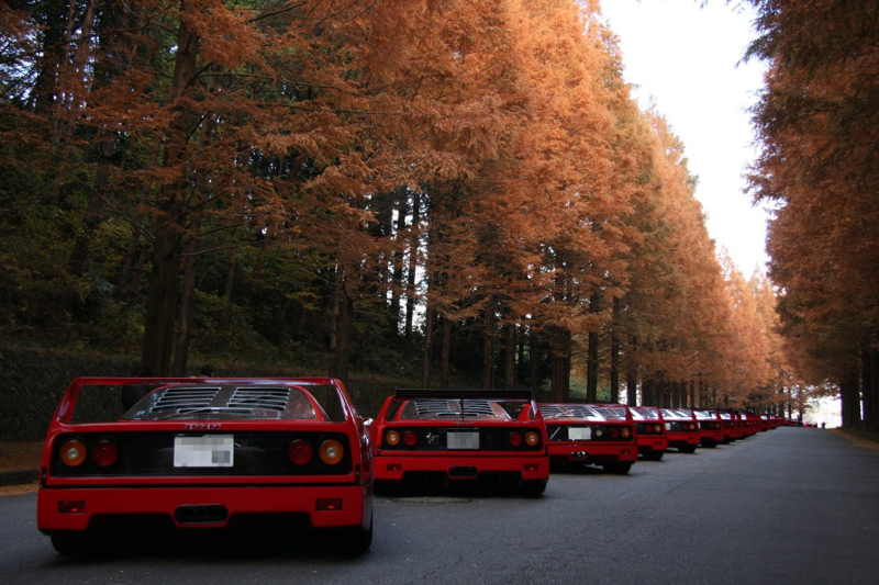 DLEDMV Ferrari F40 reveil & tunnel japan 001
