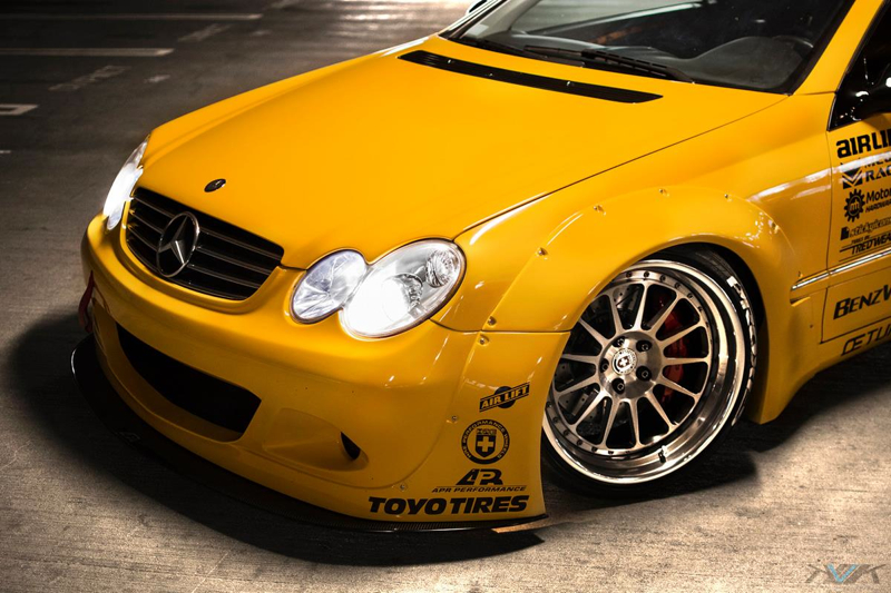 DLEDMV Mercedes CLK 55 AMG HRE Airlift 005