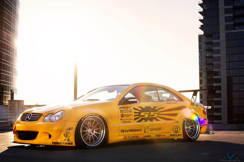 DLEDMV Mercedes CLK 55 AMG HRE Airlift 006