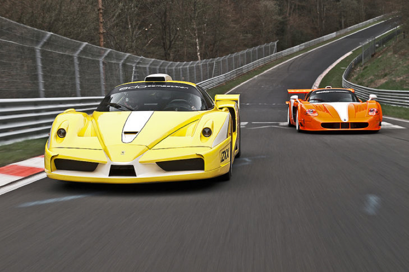 DLEDMV Edo MC12 XX Corsa vs Enzo FXX 09
