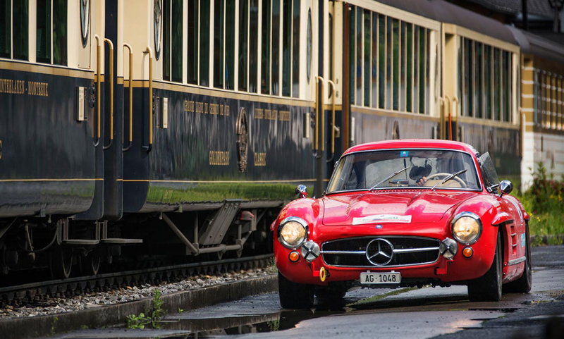 DLEDMV - Mercedes Benz 300 SL Gullwing onboard - 01