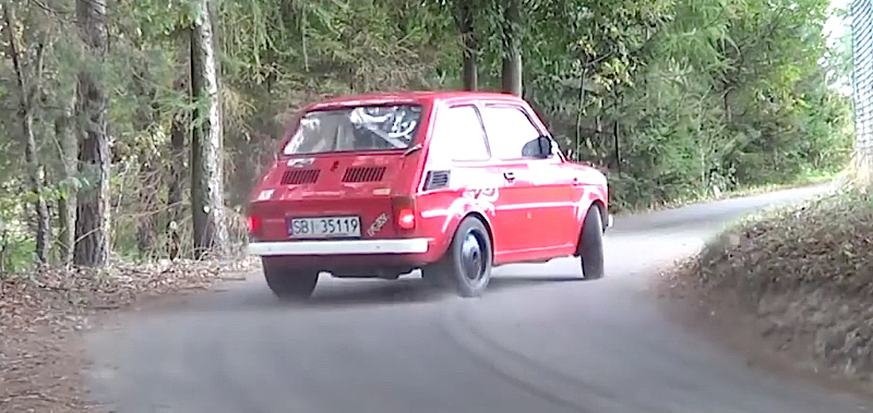 Rallye en Fiat 126 ! Les plus grosses burnes de l'année ! 3 DLEDMV - Fiat 126 burnée ! - 04