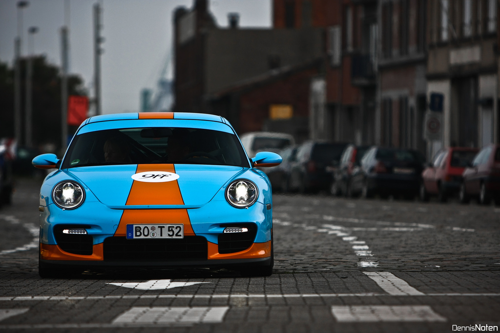 Porsche 997 GT2 9ff... 850 ch habillés en Gulf ! 5 DLEDMV - Porsche 997 GT2 9ff Assen - 02