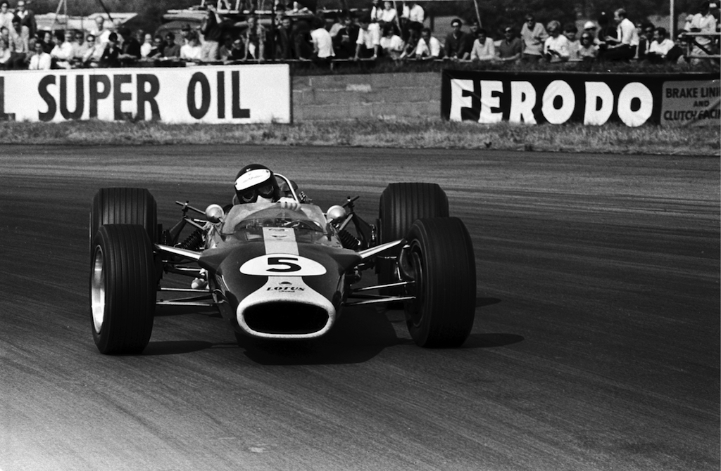 Jim Clark : Drift en Cortina Lotus 7