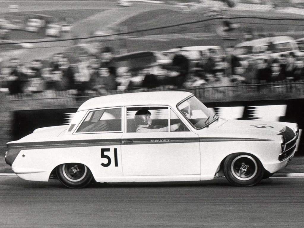 Jim Clark : Drift en Cortina Lotus 2