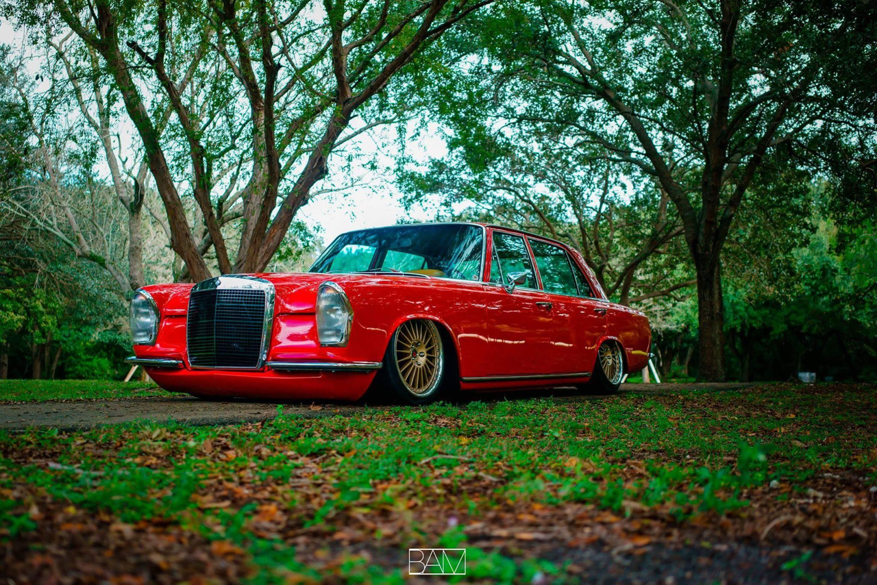 Red Bagged Benz W108... Mélange des genres ! 3