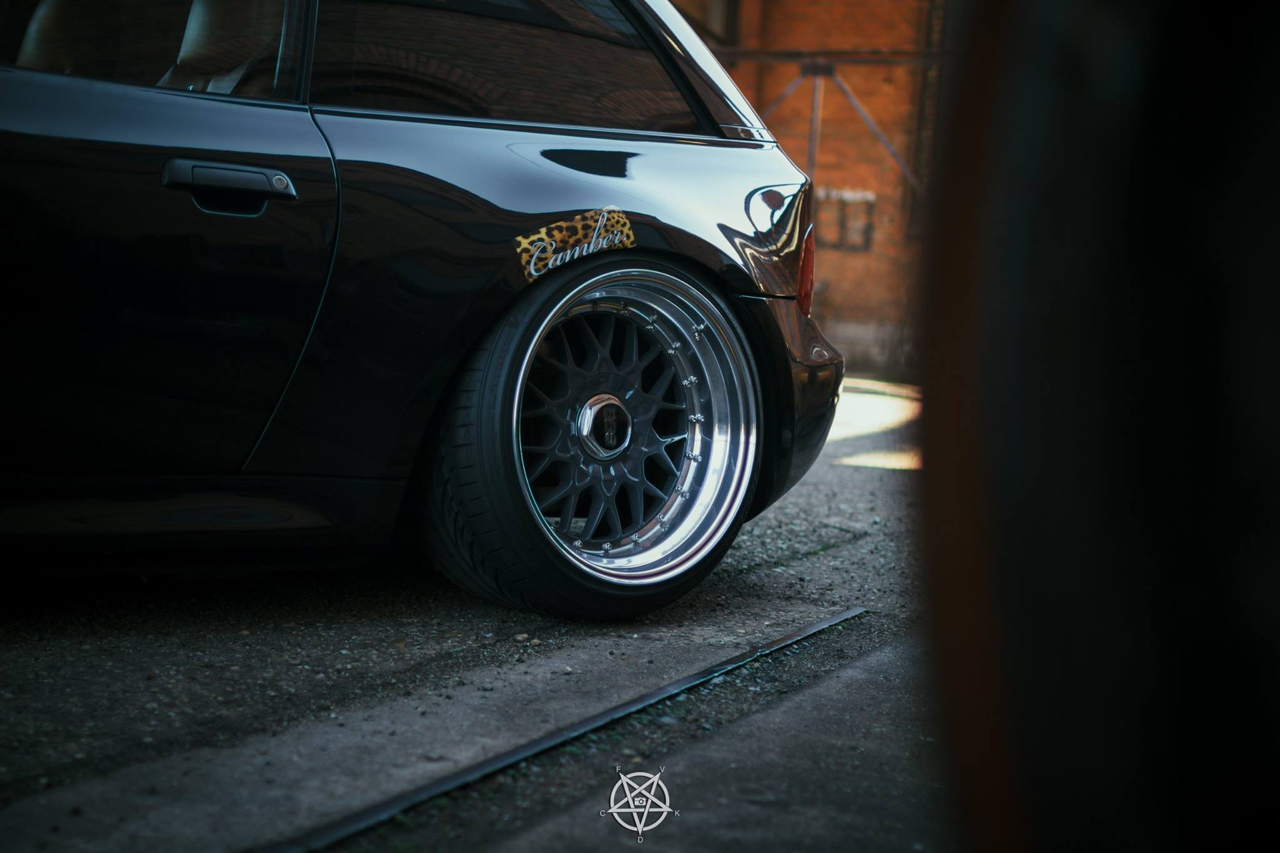 Slammed BMW Z3M coupé... Static & BBS 2