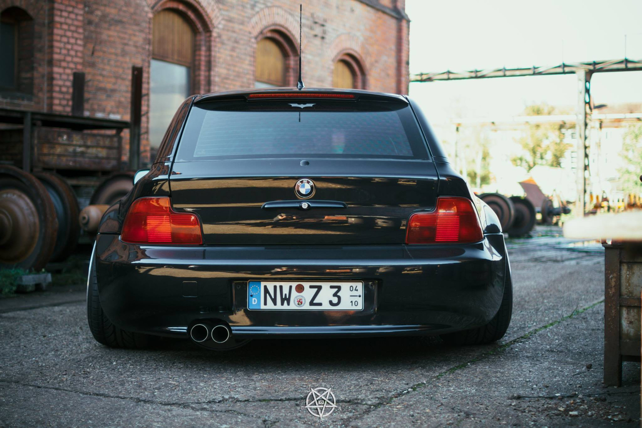 Slammed BMW Z3M coupé... Static & BBS 12