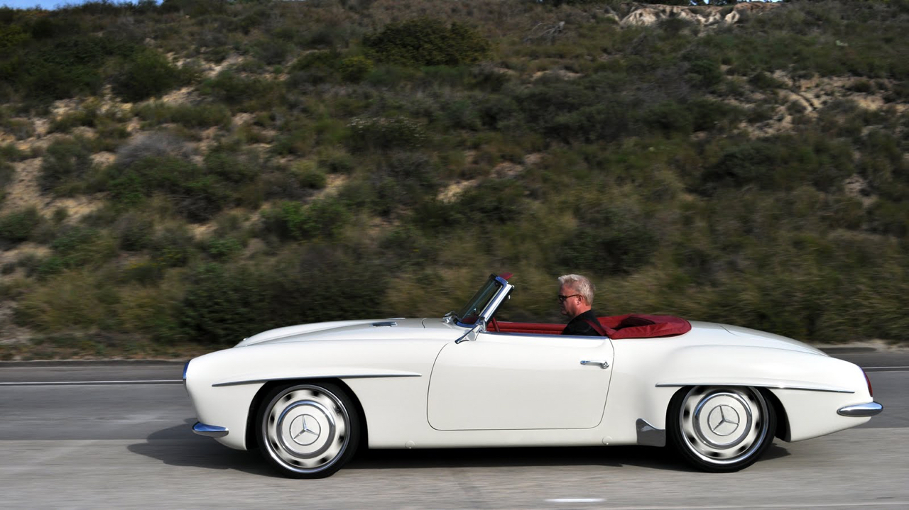 '61 Mercedes 190 SL... La "Mercedes Bent" un peu spéciale ! 7