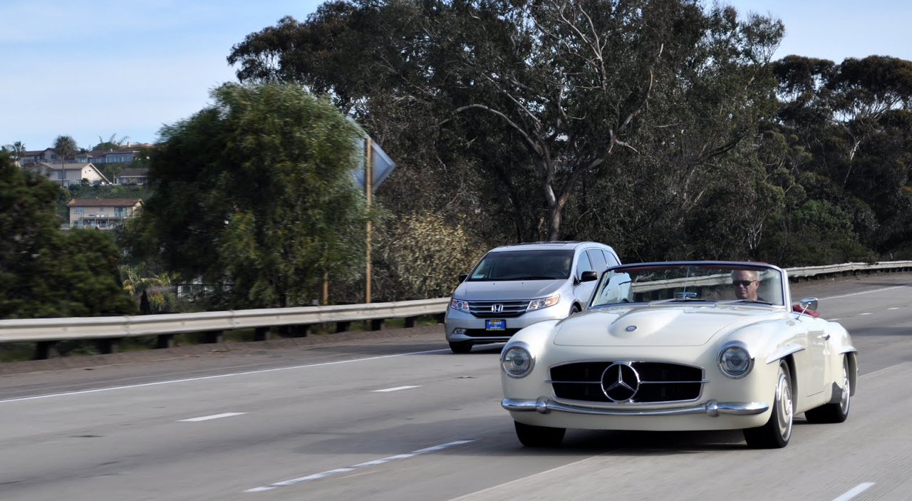 '61 Mercedes 190 SL... La "Mercedes Bent" un peu spéciale ! 9