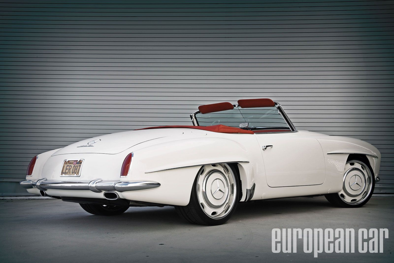 '61 Mercedes 190 SL... La "Mercedes Bent" un peu spéciale ! 12