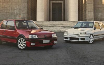 3 GTI françaises à Rome – 205 GTI – Clio 16v – 206 S16