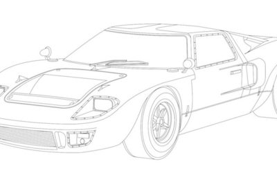 Occupez vos enfants pendant les vacances avec des coloriages de voitures !