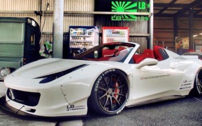 F458 Italia Spider Liberty Walk – Sauvage et avec le bruit !