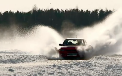 « I.C.E » – Drift sur un lac gelé…