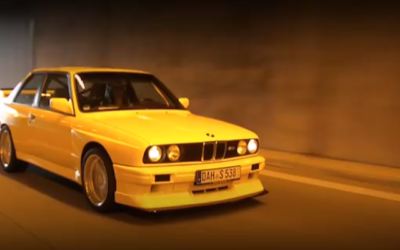 M3 E30 Evo II… Yellow Dream !