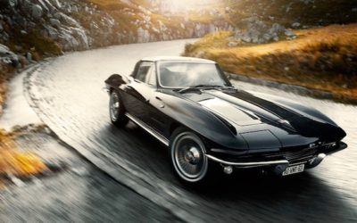 « Advantage »… Black Corvette Stingray