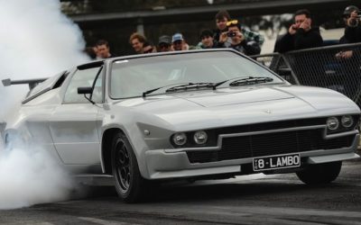 Lamborghini Jalpa… En moins de 11 secondes au 400 m !