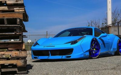 Ferrari 458 « Liberty Walk » – Violence oculaire