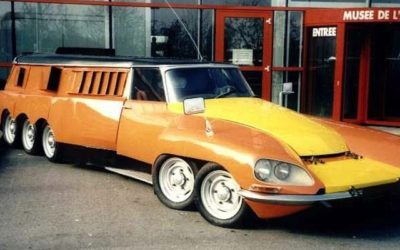 La DS 1000 Pattes … La voiture de fonction de Bibendum !