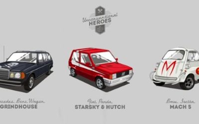 Starsky & Hutch en Fiat Panda… Batman en 2CV… Mais c&rsquo;est quoi ce bordel ?!