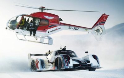 Jon Olsson drifte sur la neige… en LMP !