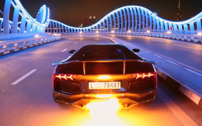 Aventador LP900-4 Limited Edition DMC ! Au feu !