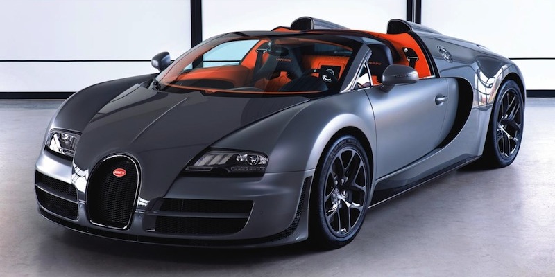Les chiffres… L’opulente Bugatti Veyron