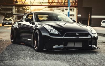 Liberty Walk Nissan GT-R … Back in black !