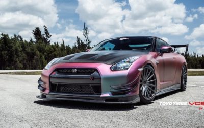 « Néo Chrome Godzilla 600 hp » – GTR R35 South Side & Vossen !