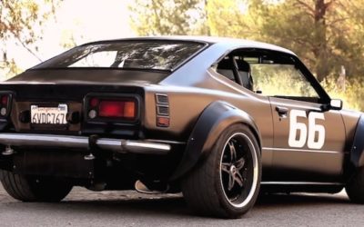 Corolla 1975 V8 supercharged … The Smoking Machine