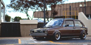 "Hot Chocolate Golf MK1" - Stance & Vintage made in South Africa !