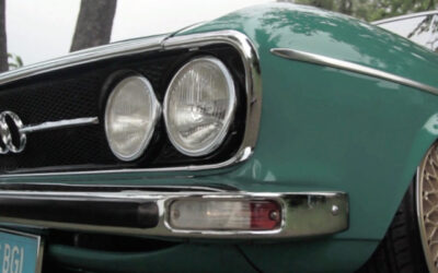Audi 100… Vintage lowrider !