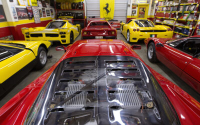 « The Bachman Ferrari Collection » – La vie en … jaune !