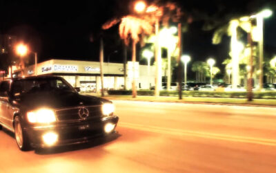 Miami by Night en 560 SEC… Like a dream !