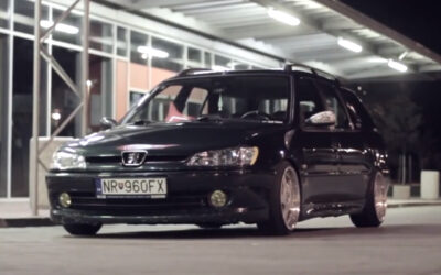 « Pug Night » : Peugeot 306 SW Stanced… Et ça lui va bien !