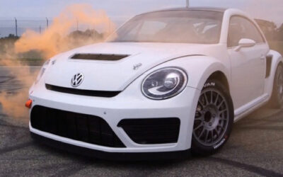 Tanner Foust et sa voiture de fonction … Une Beetle de 540 ch !