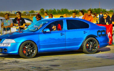 Skoda Octavia RS … Bimoto ! 1400 cheveux !