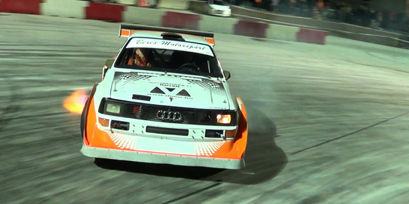 L&rsquo;Audi Quattro S1 aime aussi le drift !