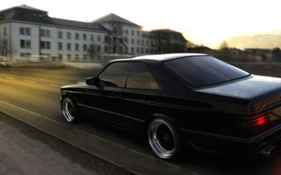 Mercedes 560 SEC AMG… Une histoire de style !