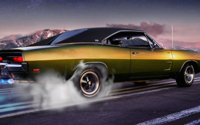 Burnout en slow motion… Que de fumée !