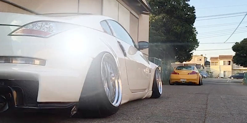Airbagged 350Z … « S-Low Motion »