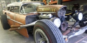 1957 Chevrolet Wagon Rat Rod : Rusty Metal !