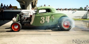Ford 34 Drag Rat V8 Blower... Machine à burn !