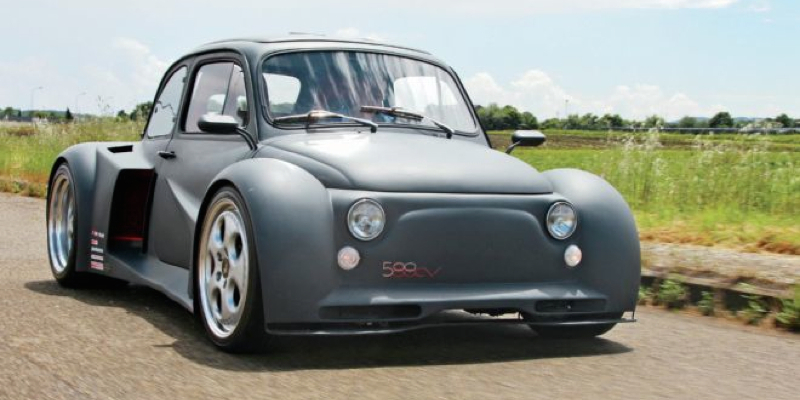 Cinquecento V12… Une Fiat au coeur de Lambo !