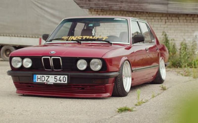 Daily Driven Bagged Shark – BMW E28